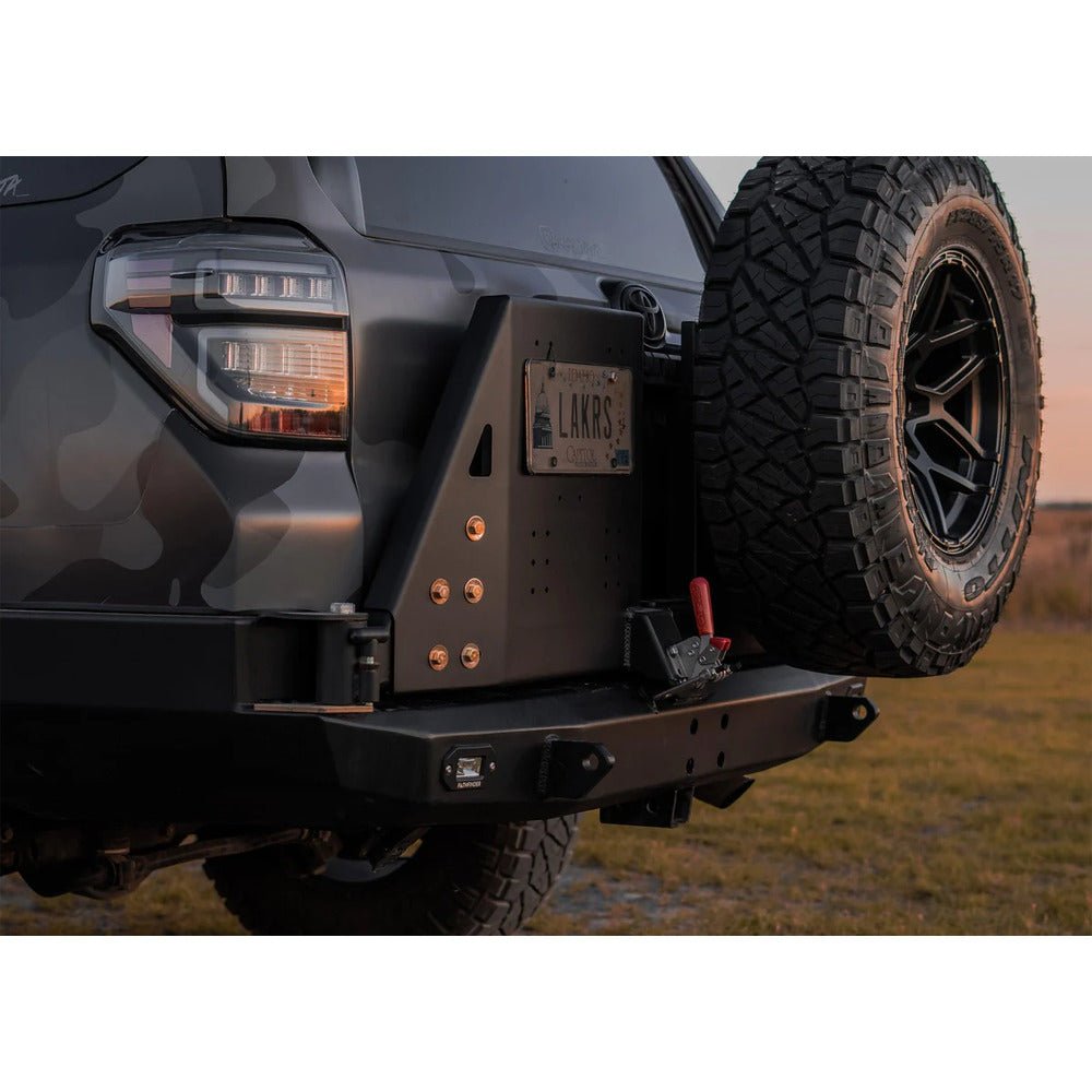 Backwoods Adventure Mods Hi - Lite Swing Out Rear Bumper | Toyota 4Runner (2010 - 2024) - Truck Brigade