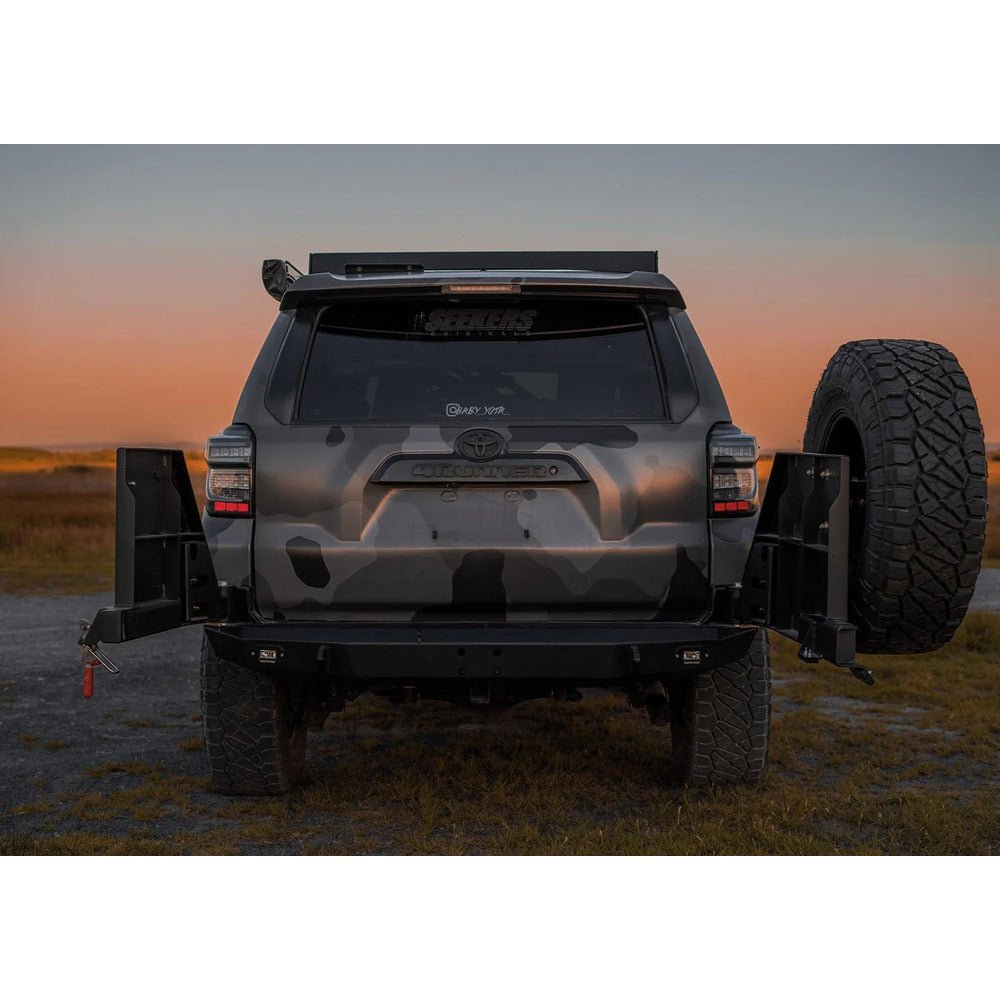 Backwoods Adventure Mods Hi - Lite Swing Out Rear Bumper | Toyota 4Runner (2010 - 2024) - Truck Brigade