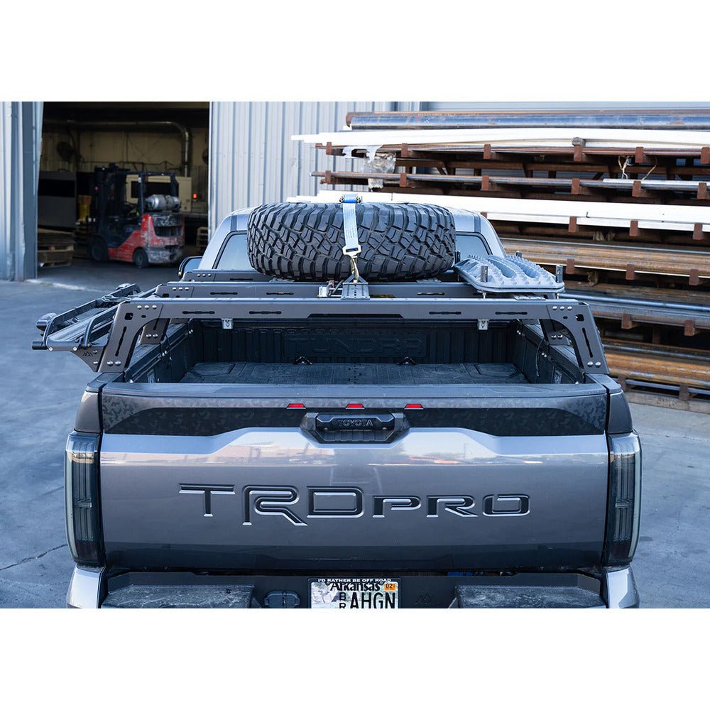 Backwoods Adventure Mods Mid Height Bed Rack | Toyota Tundra (2022 - 2025) - Truck Brigade