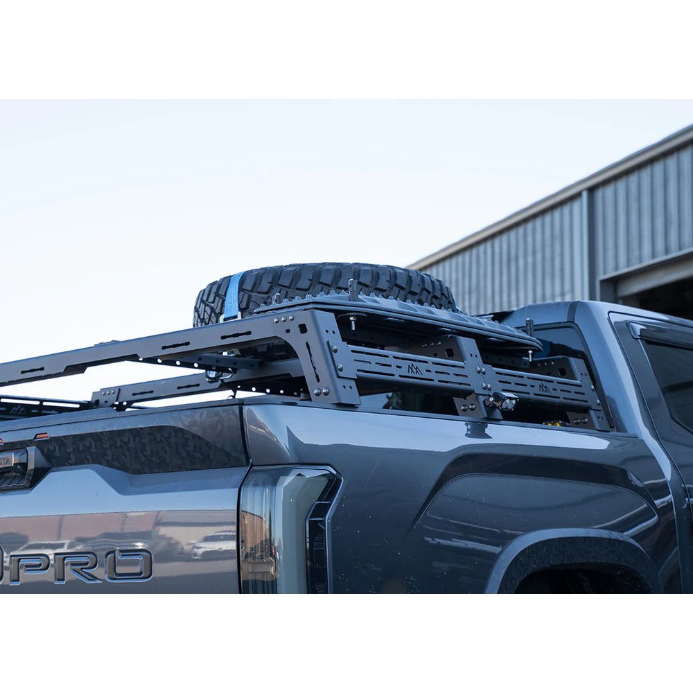 Backwoods Adventure Mods Mid Height Bed Rack | Toyota Tundra (2022 - 2025) - Truck Brigade