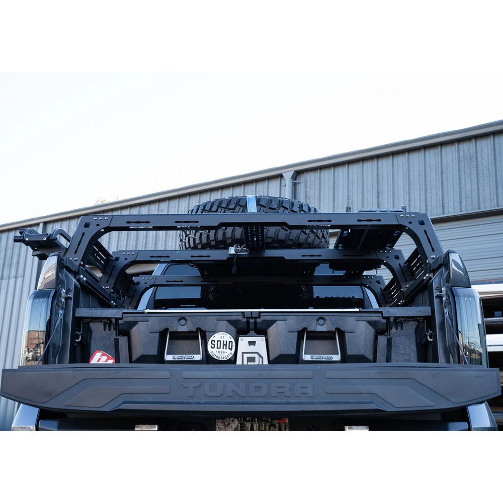 Backwoods Adventure Mods Mid Height Bed Rack | Toyota Tundra (2022 - 2025) - Truck Brigade