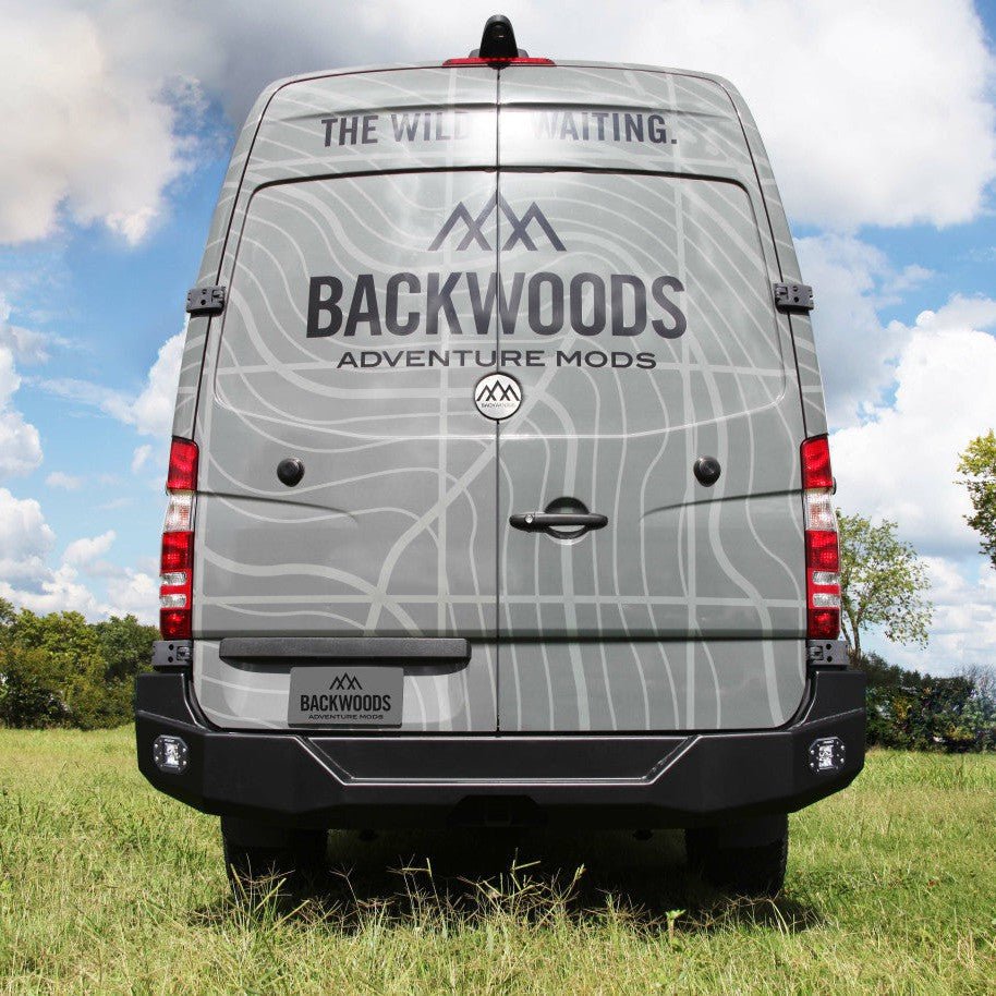 Backwoods Adventure Mods Rear Bumper | Mercedes Sprinter (2014-2018) - Truck Brigade