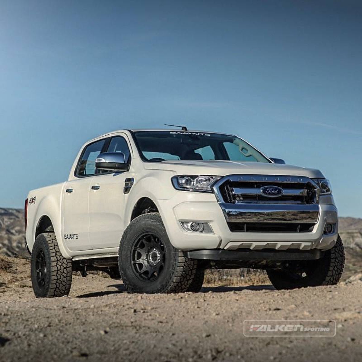 Baja Kits Boxed Upper Control Arms (Stock Width) | Ford Ranger (2019-2023) - Truck Brigade