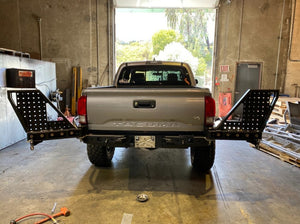 Bay Area Metal Fab High Clearance Dual Swing Out Rear Bumper | Toyota Tacoma (2016-2023) - Truck Brigade