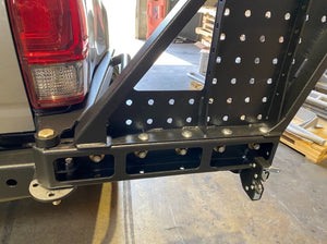 Bay Area Metal Fab High Clearance Dual Swing Out Rear Bumper | Toyota Tacoma (2016-2023) - Truck Brigade