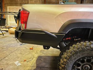 Bay Area Metal Fab High Clearance Dual Swing Out Rear Bumper | Toyota Tacoma (2016-2023) - Truck Brigade