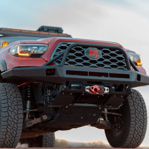 Bay Area Metal Fab Overland Plate Front Bumper | Toyota Tacoma (2016-2023) - Truck Brigade