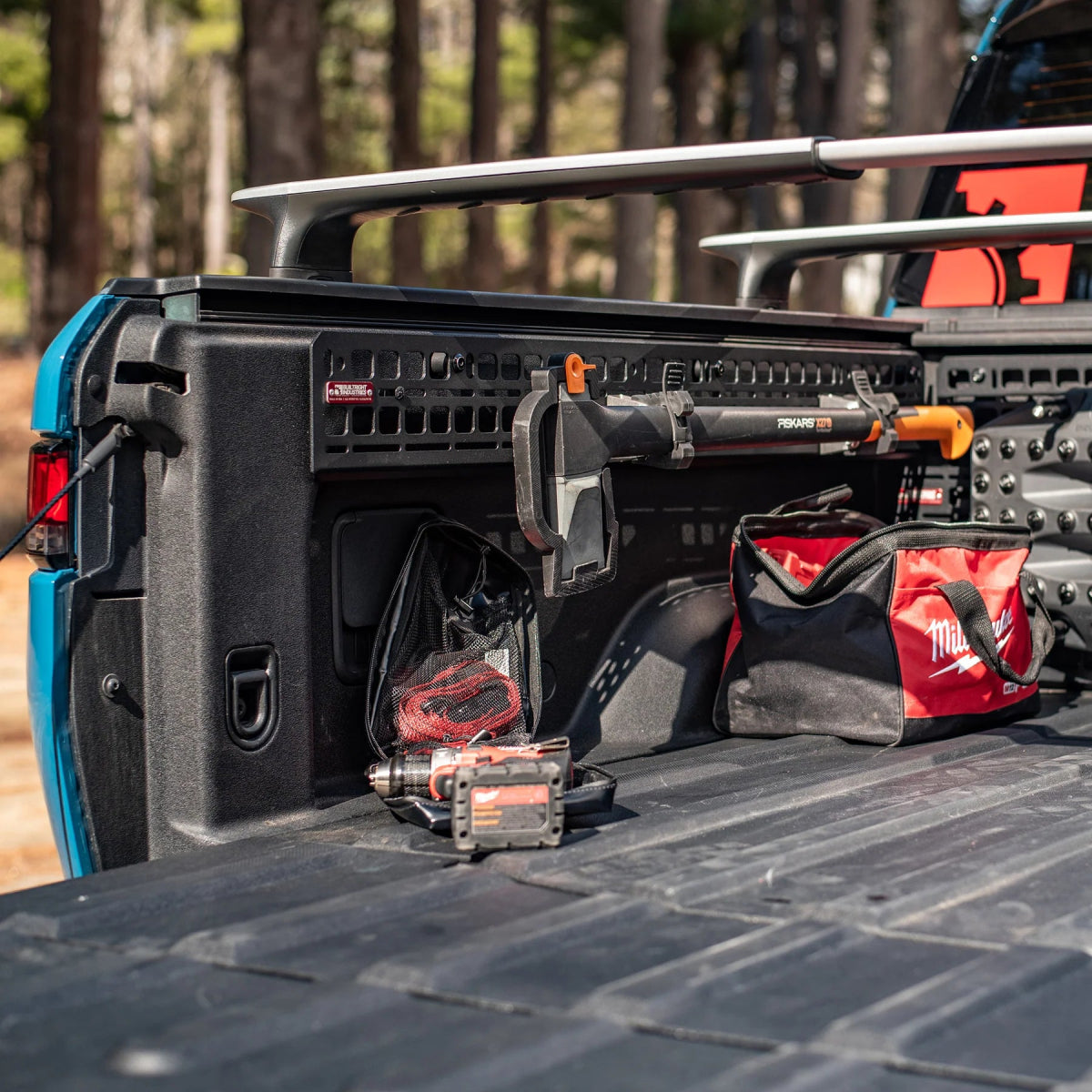 BuiltRight Industries Bedside Molle Panel Kit | Rivian R1T (2022 - 2024) - Truck Brigade