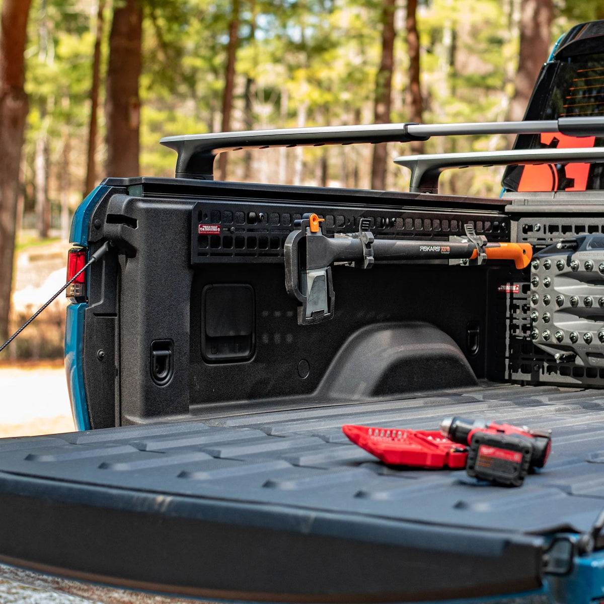 BuiltRight Industries Bedside Molle Panel Kit | Rivian R1T (2022 - 2024) - Truck Brigade