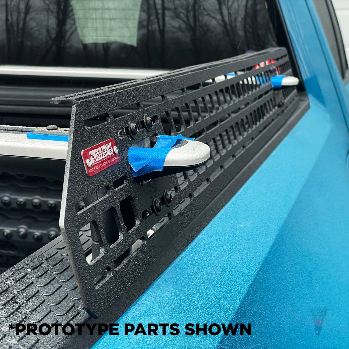 BuiltRight Industries Crossbar Mounted Molle Panel Kit | Rivian R1T (2022 - 2024) - Truck Brigade
