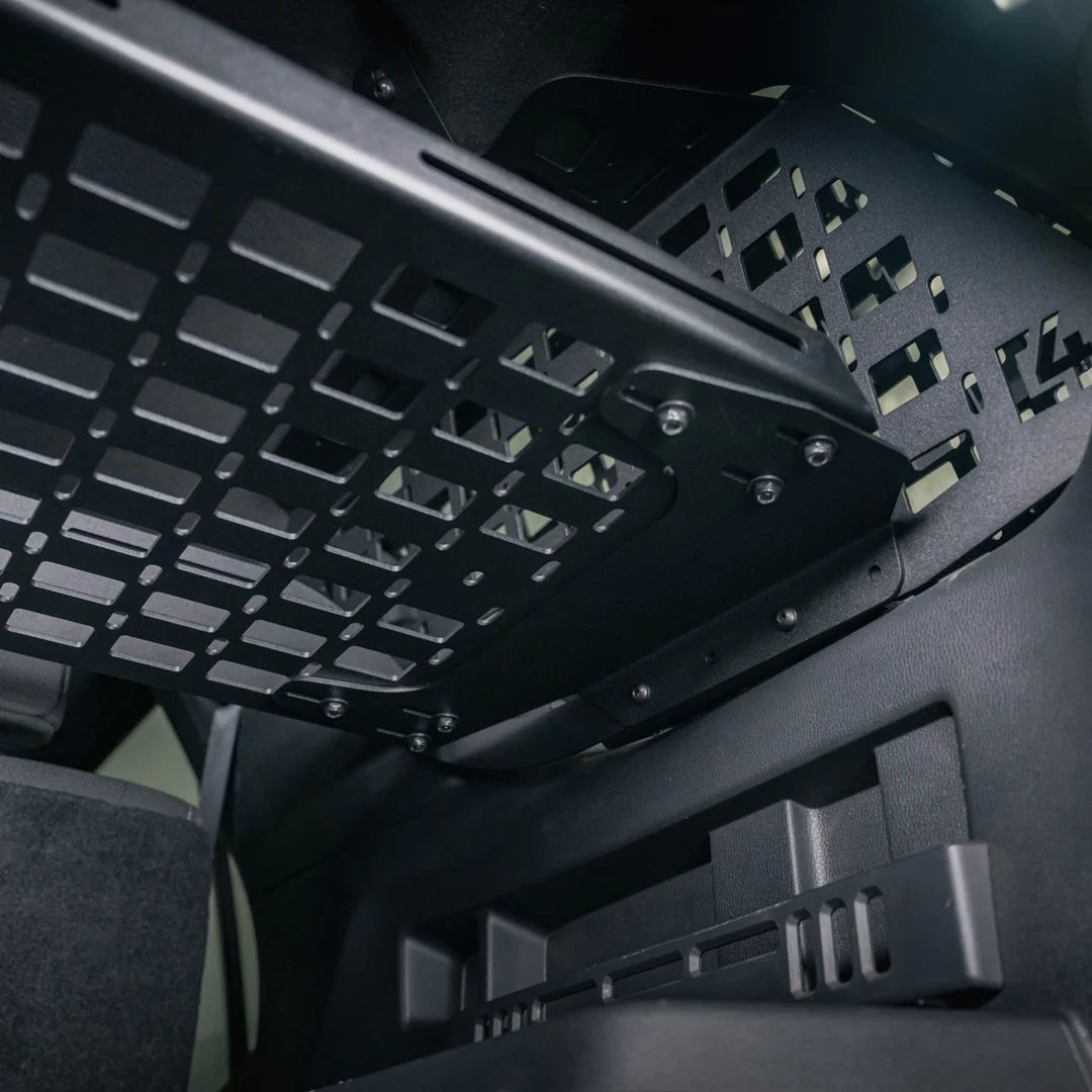 C4 Fabrication Add - On Shelf for Rear Window MOLLE Panels | Toyota 4Runner (2025 - 2026) | Truck Brigade