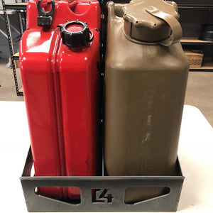 C4 Fabrication Dual Jerry Can Carrier - Truck Brigade