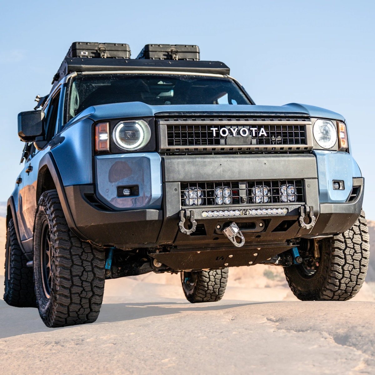 C4 Fabrication Front Lo - Pro Winch Bumper | Toyota Land Cruiser (2024 - 2025) - Truck Brigade