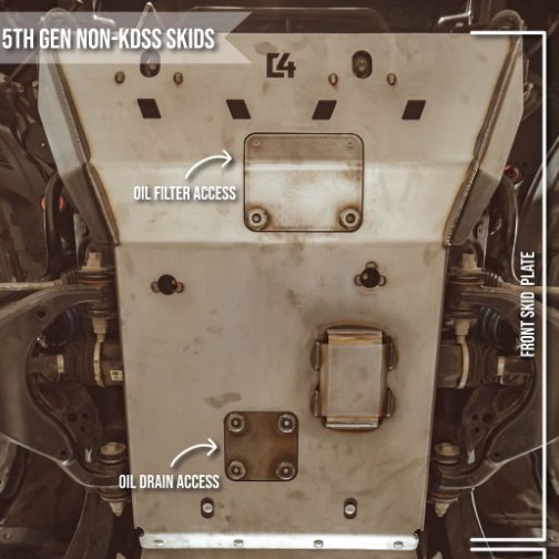 C4 Fabrication Front Skid Plate | Toyota 4Runner (2010-2023) - Truck Brigade