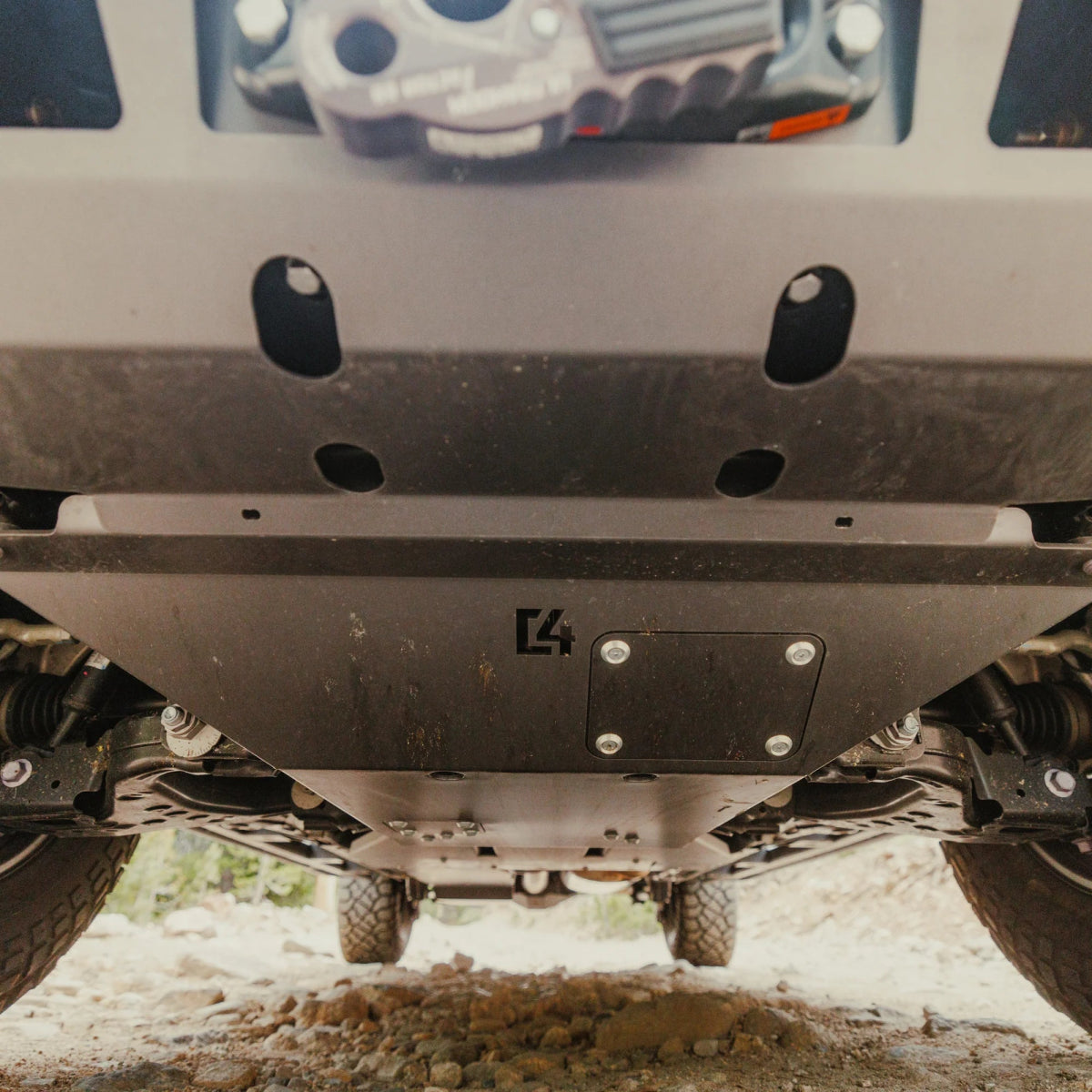 C4 Fabrication Front Skid Plate | Toyota Tacoma (2024 - 2025) - Truck Brigade