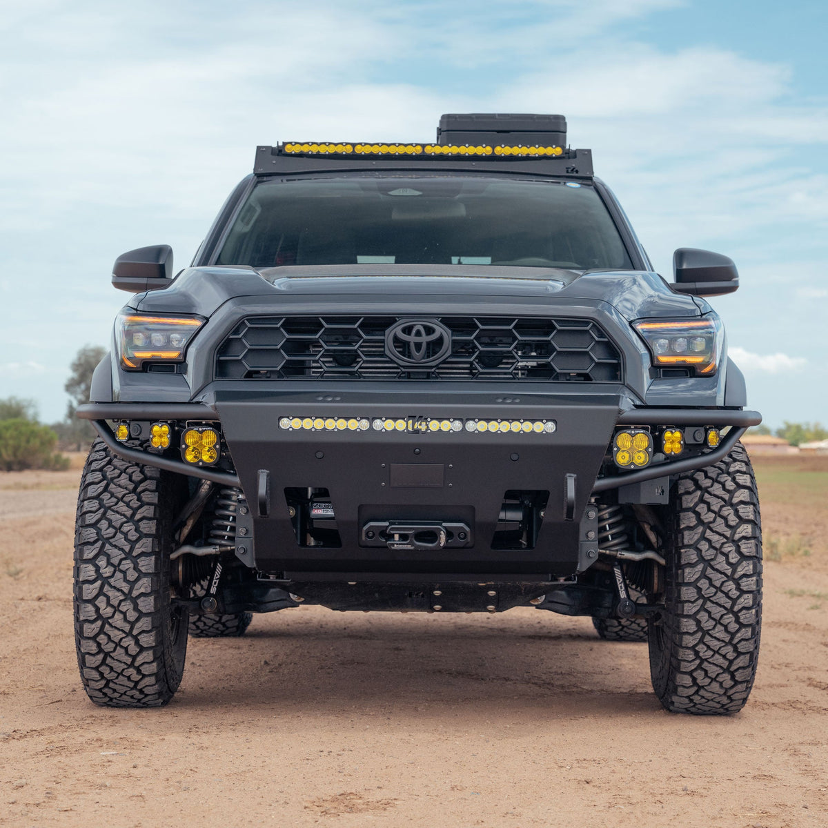 C4 Fabrication Hybrid Front Bumper | Toyota 4Runner (2025-2026) - Truck Brigade