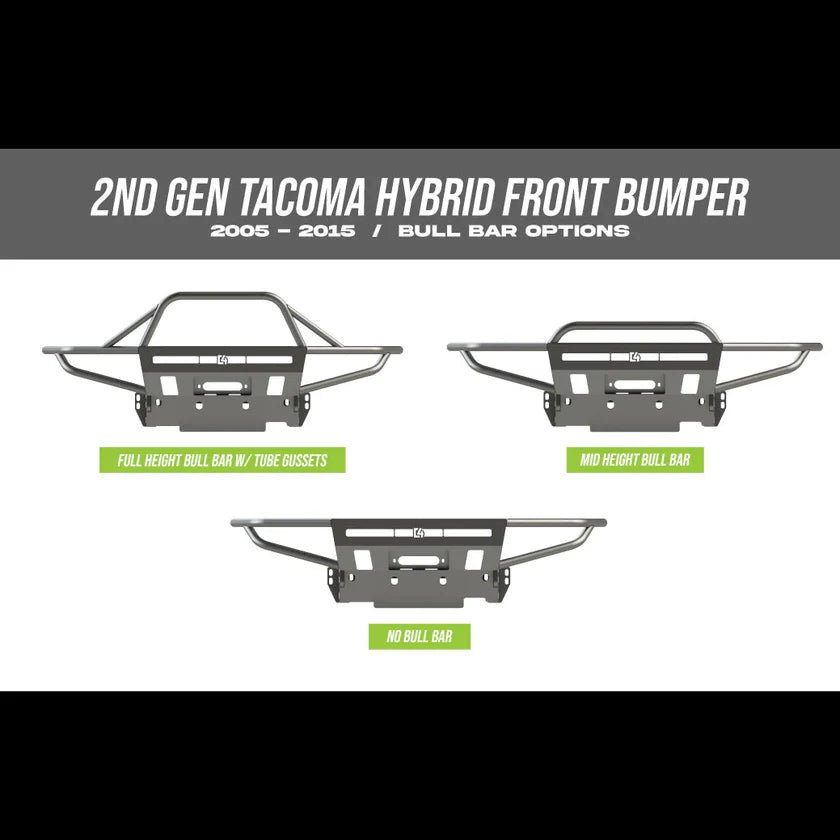 C4 Fabrication Hybrid Front Bumper | Toyota Tacoma (2005 - 2011) | Truck Brigade