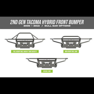 C4 Fabrication Hybrid Front Bumper | Toyota Tacoma (2005 - 2011) | Truck Brigade