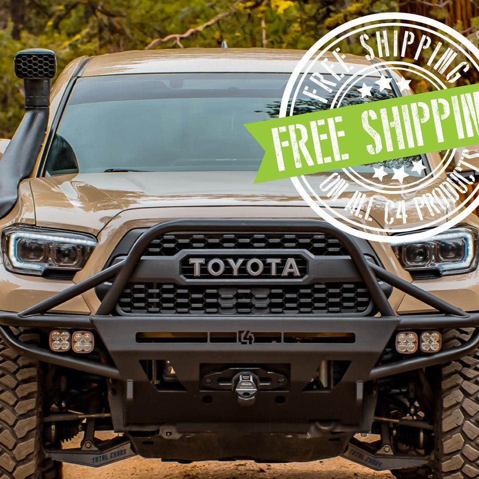 C4 Fabrication Hybrid Front Bumper | Toyota Tacoma (2016-2023) - Truck Brigade