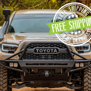 C4 Fabrication Hybrid Front Bumper | Toyota Tacoma (2016-2023) - Truck Brigade