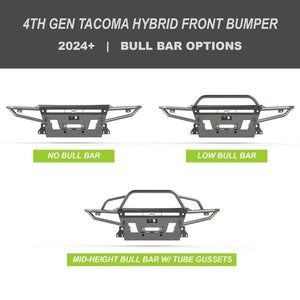 C4 Fabrication Hybrid Front Bumper | Toyota Tacoma (2024 - 2026) | Truck Brigade