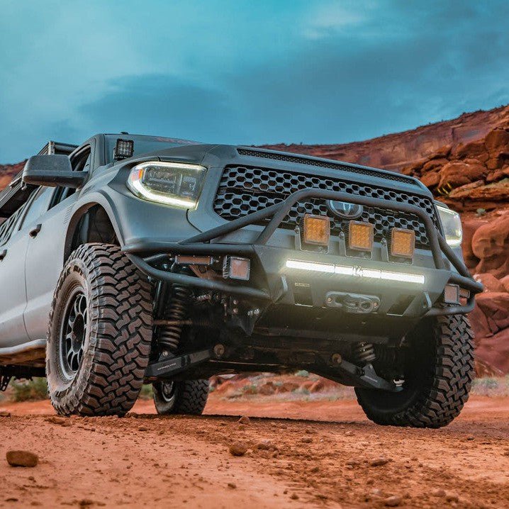 C4 Fabrication Hybrid Front Bumper | Toyota Tundra (2014-2021) - Truck Brigade