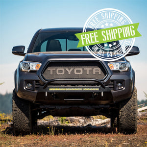 C4 Fabrication Lo Pro Winch Bumper | Toyota Tacoma (2016-2023) - Truck Brigade