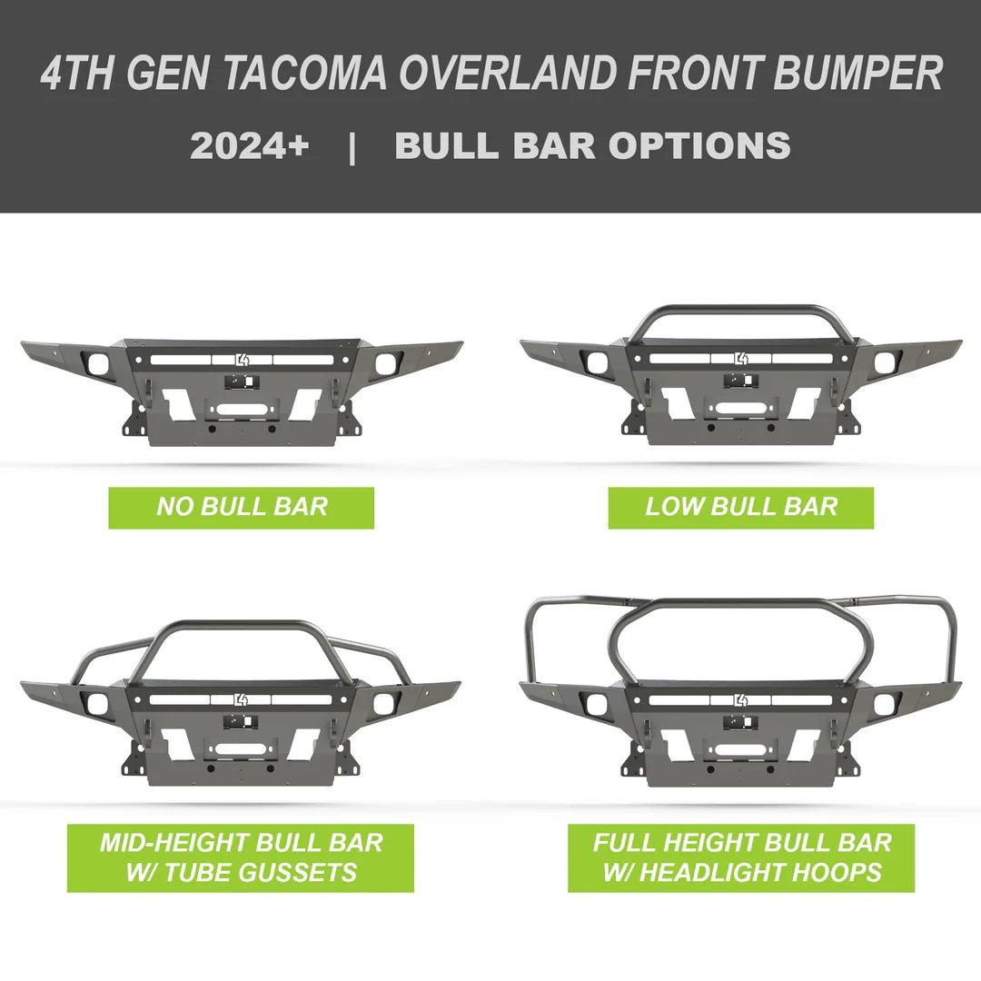 C4 Fabrication Overland Front Bumper | Toyota Tacoma (2024 - 2025) | Truck Brigade