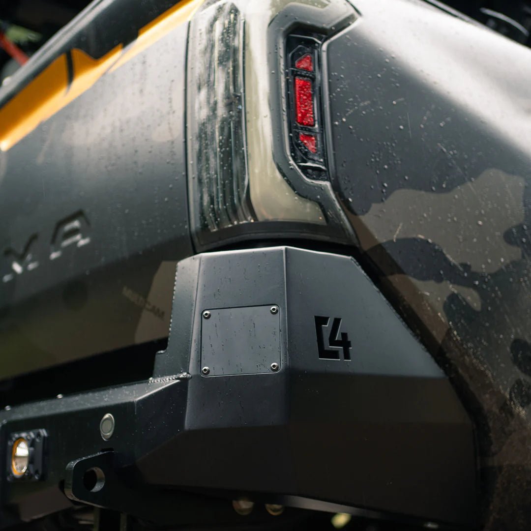 C4 Fabrication Overland Rear Bumper | Toyota Tacoma (2024 - 2026) | Truck Brigade