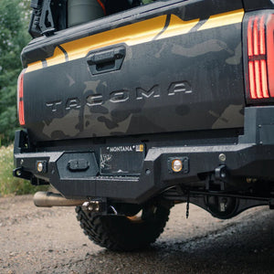 C4 Fabrication Overland Rear Bumper | Toyota Tacoma (2024 - 2026) | Truck Brigade