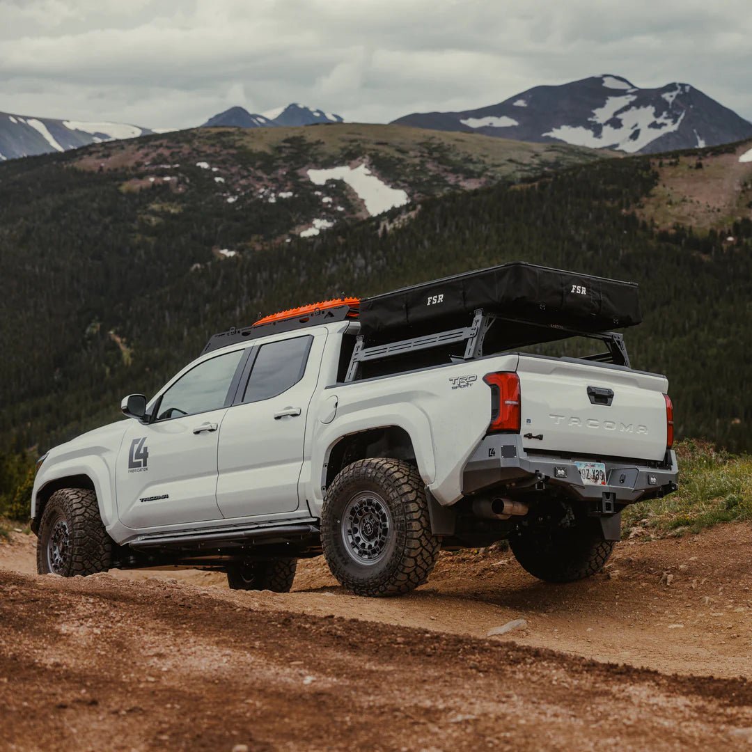 C4 Fabrication Overland Rear Bumper | Toyota Tacoma (2024 - 2026) | Truck Brigade