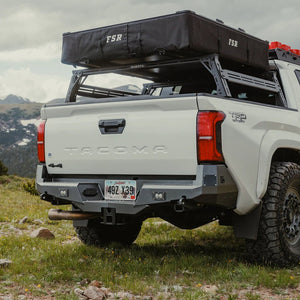 C4 Fabrication Overland Rear Bumper | Toyota Tacoma (2024 - 2026) | Truck Brigade