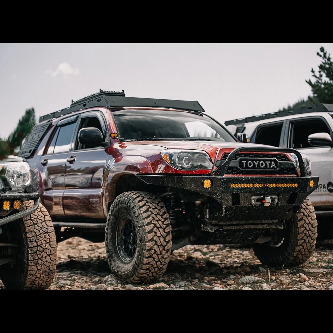 C4 Fabrication Overland Series Front Bumper | Toyota 4Runner (2003 - 2009) | Truck Brigade