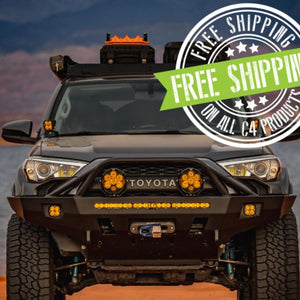 C4 Fabrication Overland Series Front Bumper | Toyota 4Runner (2014-2023) - Truck Brigade