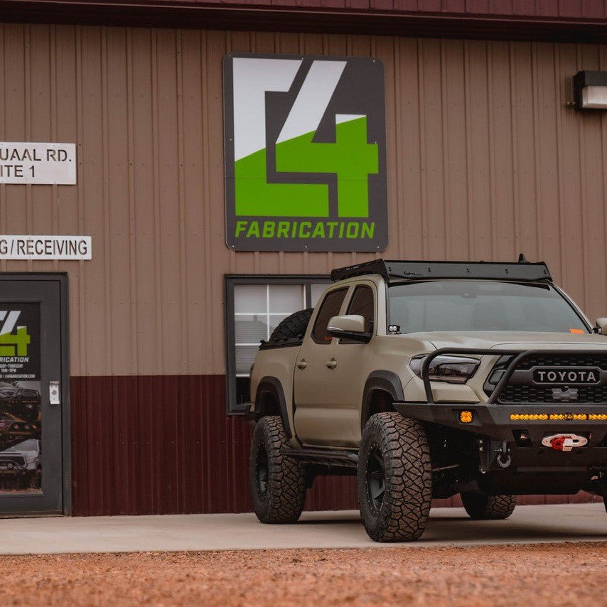 C4 Fabrication Overland Series Front Bumper | Toyota Tacoma (2016-2023) - Truck Brigade