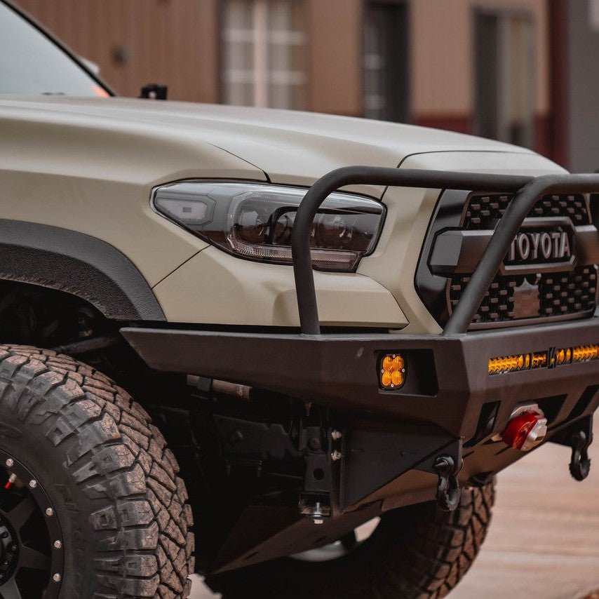 C4 Fabrication Overland Series Front Bumper | Toyota Tacoma (2016-2023) - Truck Brigade