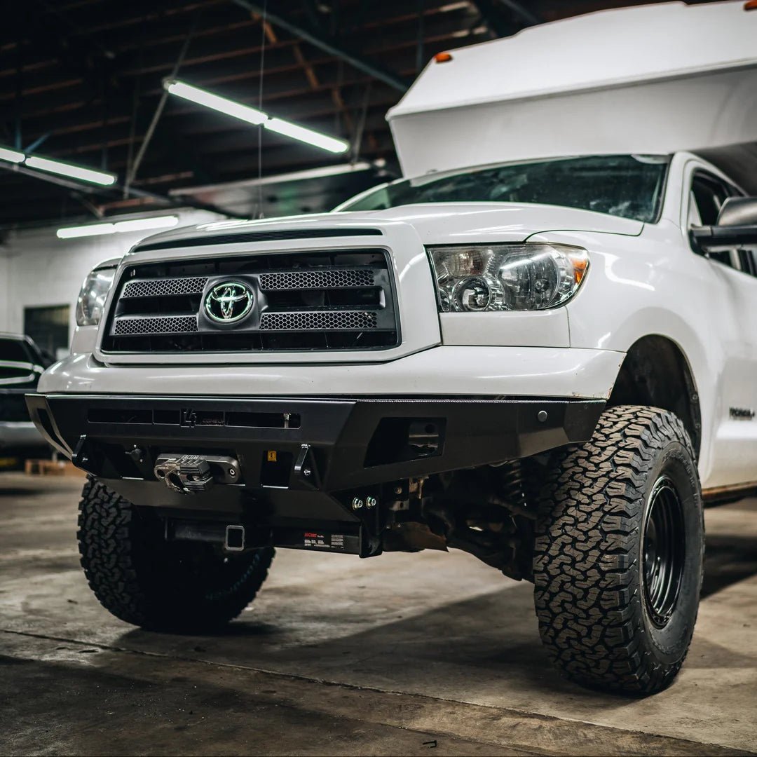 C4 Fabrication Overland Series Front Bumper | Toyota Tundra (2007 - 2013) | Truck Brigade