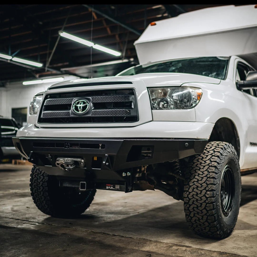 C4 Fabrication Overland Series Front Bumper | Toyota Tundra (2007 - 2013) | Truck Brigade