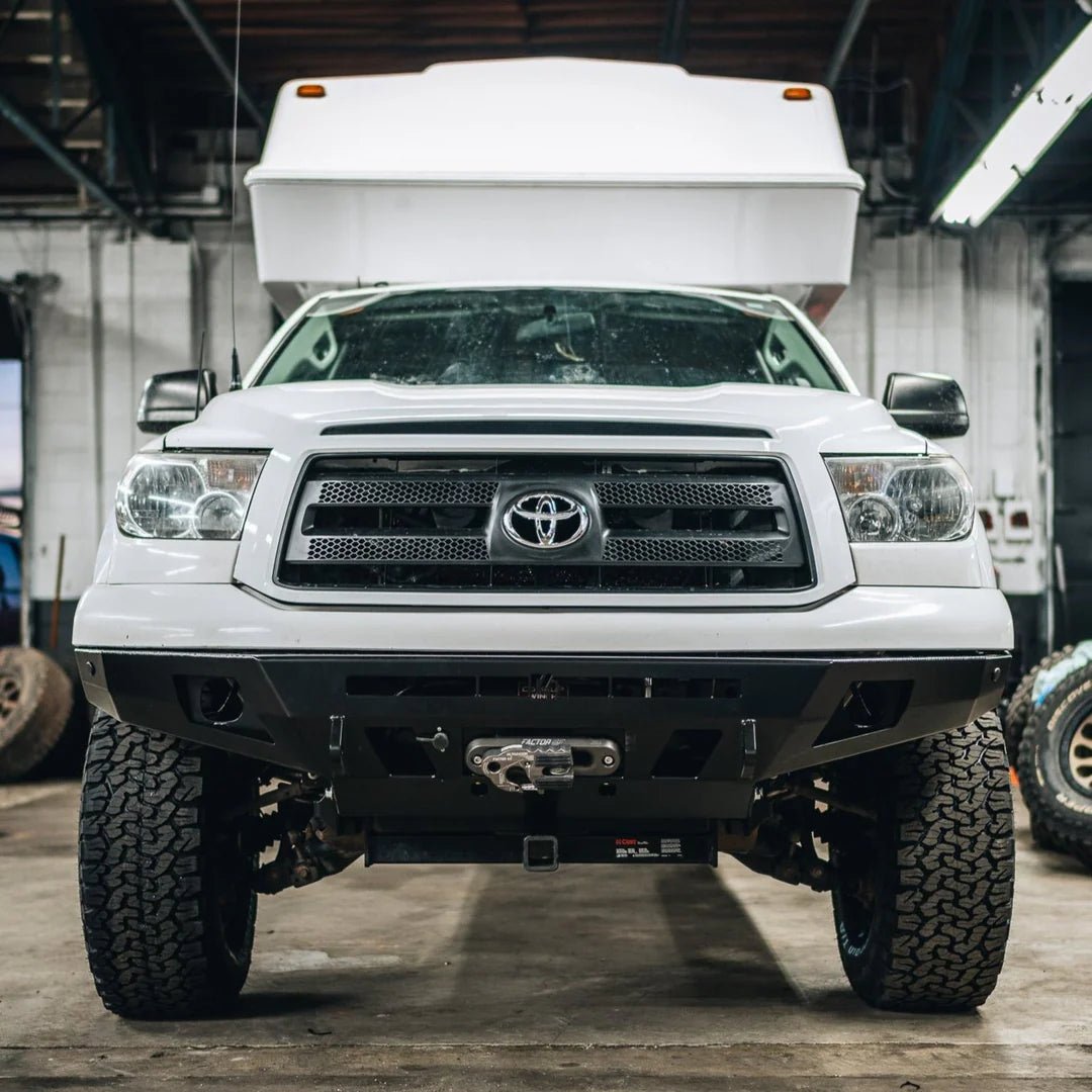 C4 Fabrication Overland Series Front Bumper | Toyota Tundra (2007 - 2013) | Truck Brigade