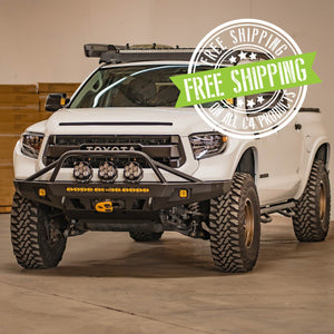 C4 Fabrication Overland Series Front Bumper | Toyota Tundra (2014-2021) - Truck Brigade