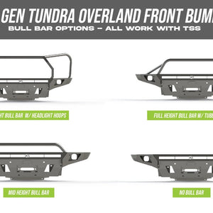 C4 Fabrication Overland Series Front Bumper | Toyota Tundra (2022-2024) - Truck Brigade