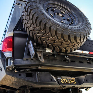 C4 Fabrication Overland Series High Clearance Rear Bumper | Toyota Tacoma (2016-2023) - Truck Brigade