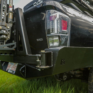 C4 Fabrication Overland Series High Clearance Rear Bumper | Toyota Tacoma (2016-2023) - Truck Brigade