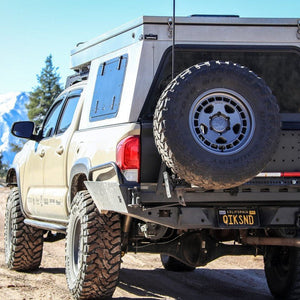 C4 Fabrication Overland Series High Clearance Rear Bumper | Toyota Tacoma (2016-2023) - Truck Brigade