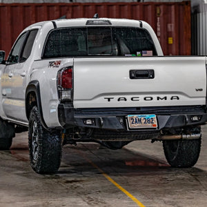 C4 Fabrication Overland Series Rear Bumper | Toyota Tacoma (2016-2023) - Truck Brigade