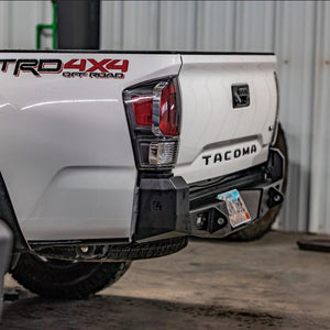 C4 Fabrication Overland Series Rear Bumper | Toyota Tacoma (2016-2023) - Truck Brigade