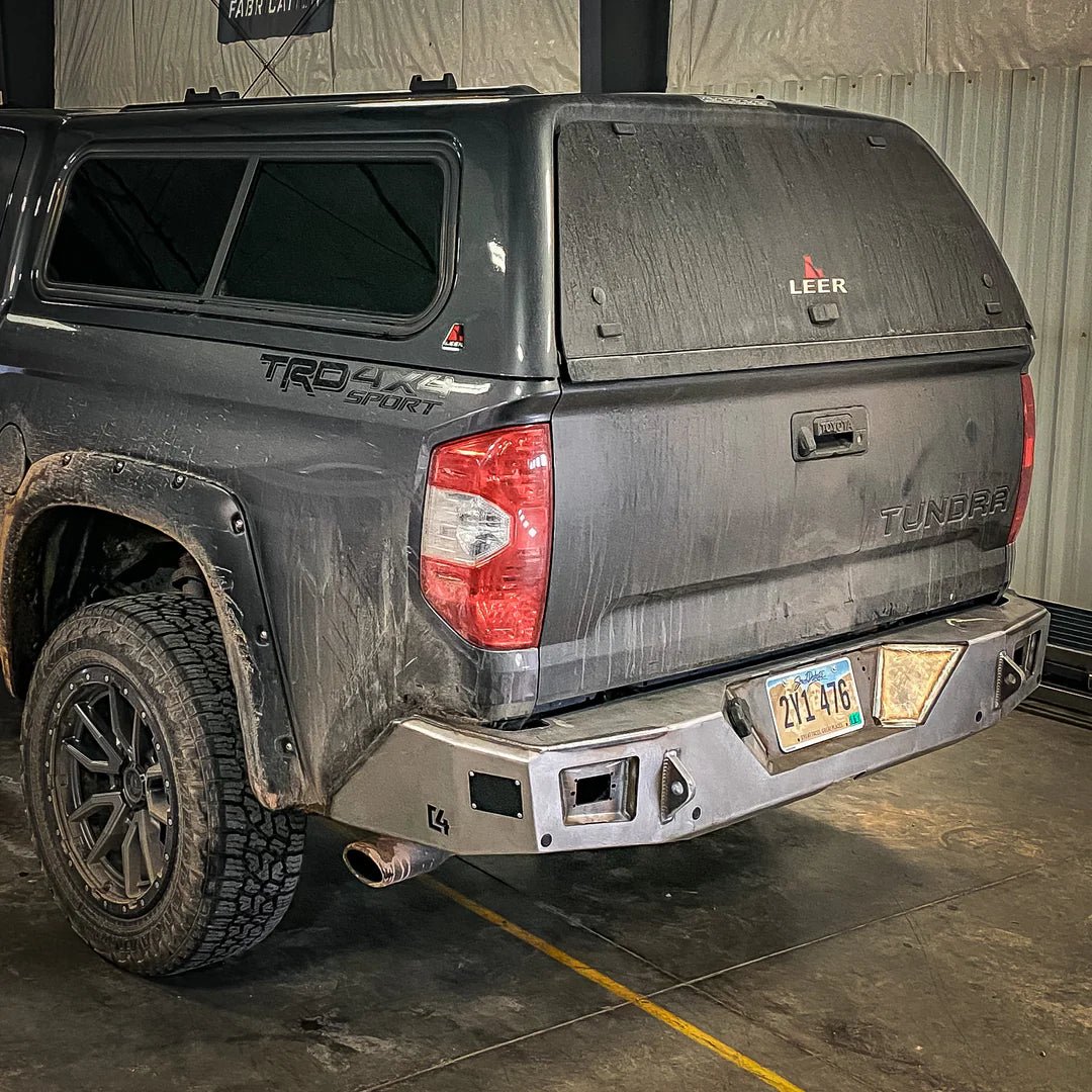 C4 Fabrication Overland Series Rear Bumper | Toyota Tundra (2014 - 2021) | Truck Brigade