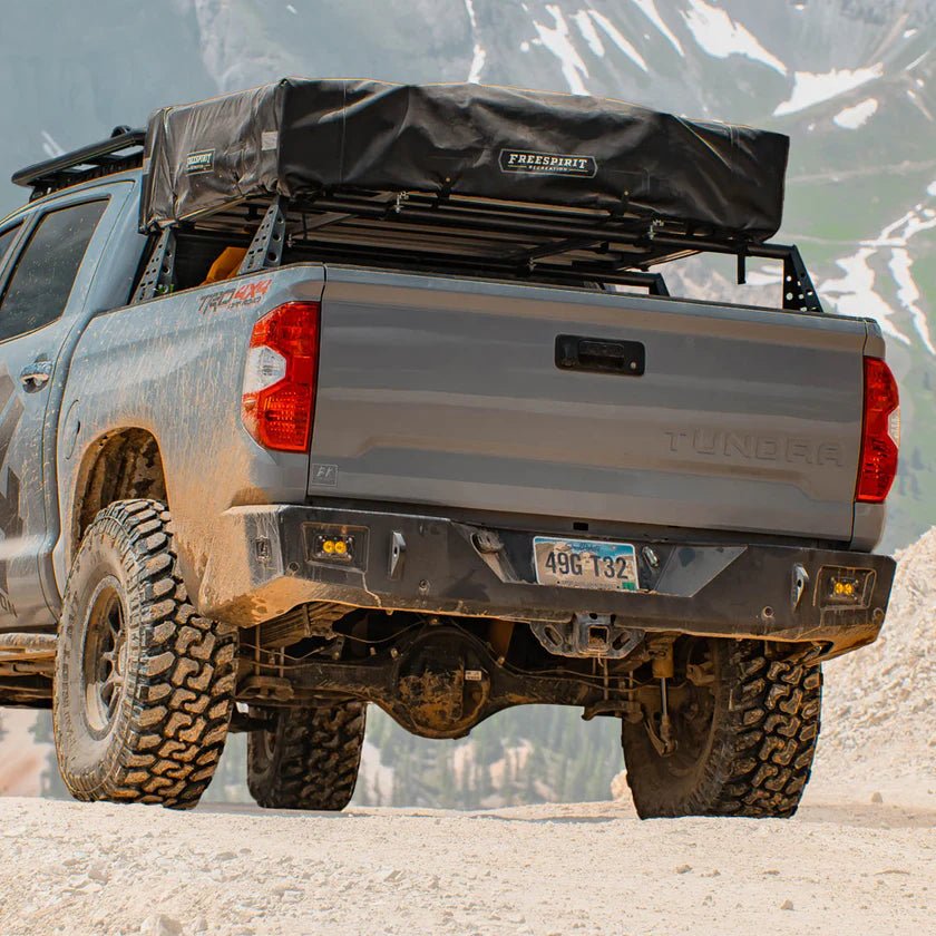C4 Fabrication Overland Series Rear Bumper | Toyota Tundra (2014 - 2021) | Truck Brigade