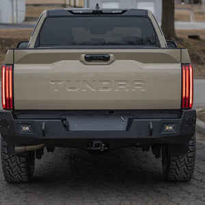 C4 Fabrication Overland Series Rear Bumper | Toyota Tundra (2022-2024) - Truck Brigade