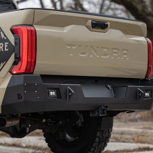 C4 Fabrication Overland Series Rear Bumper | Toyota Tundra (2022-2024) - Truck Brigade